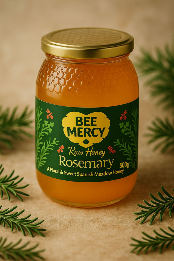 Raw Rosemary Honey (500g/1kg)