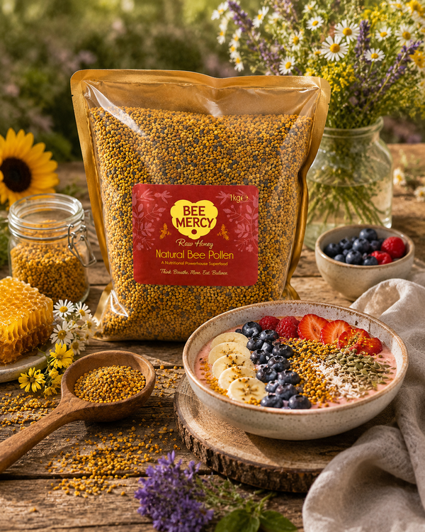 Raw Natural Bee Pollen - 500g