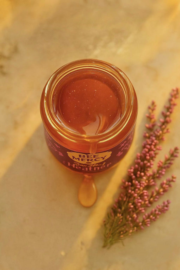 Raw Heather Honey 